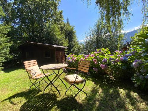 *Panorama Chalet Sonnberg* Gartensauna Balkon Dachterrasse