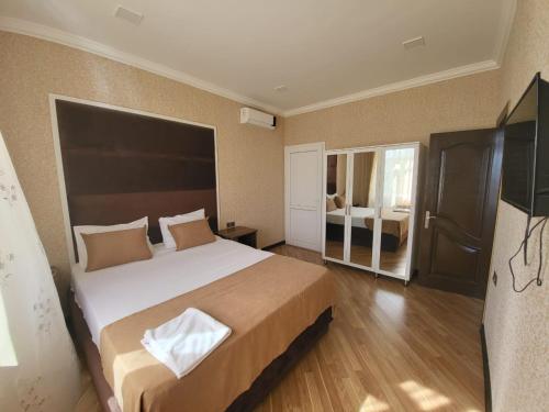 Viva hotel Gabala with outdoor pool ,Sauna and Waterfall in 加巴拉
