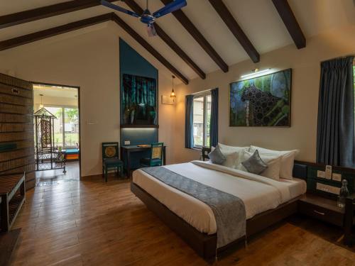 1 double bed