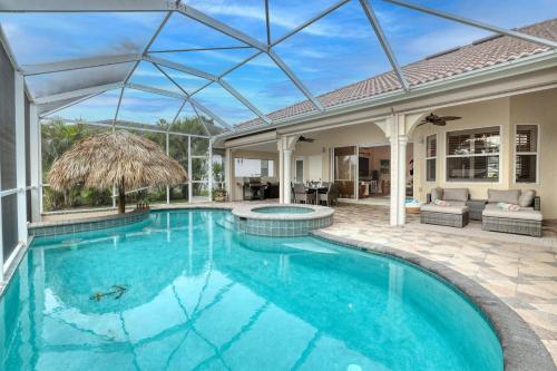 Newly renovated 3 bed/3 bath in the Four Mile Cove area w. heated pool and spa. Gulf access!