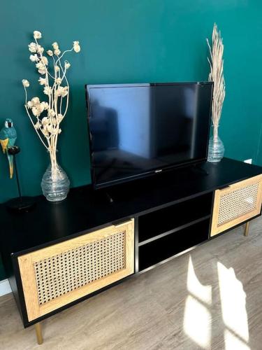 kawasan lounge/TV kongsi, Le Green Twin in Le Havre