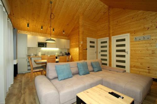 Całoroczny drewniany domek Superior i apartamenty Eko-oaza w Krynica Morska-Piaski
