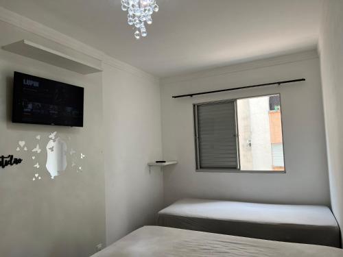 과루자 Apartamento Guarujá Enseada (Apartamento Guaruja Enseada) 3성급 싱글룸 레스토랑