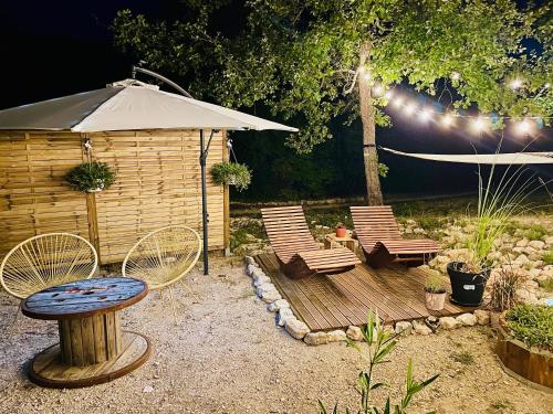 Faciliteiten, Histoire de cru in Saignon