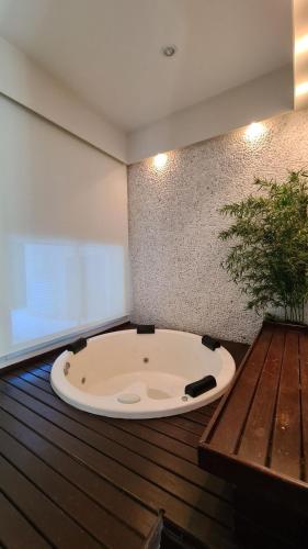 瓜鲁雅 TrevizZo Guaruja Canto do Tortuga 4星级 单人房 客房