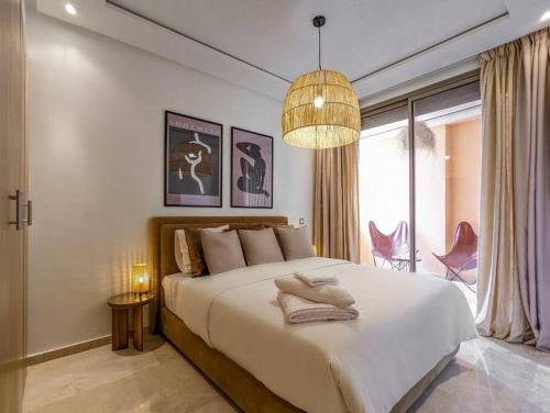 Appart luxe, équipé plein gueliz