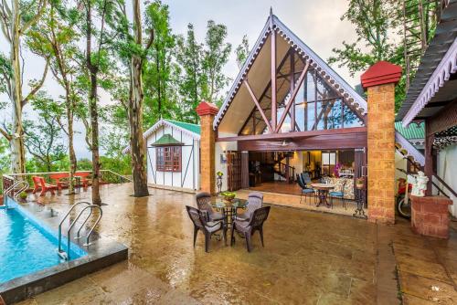 SaffronStays Tudor Rose, Panchgani - luxury chalet with beautiful valley views