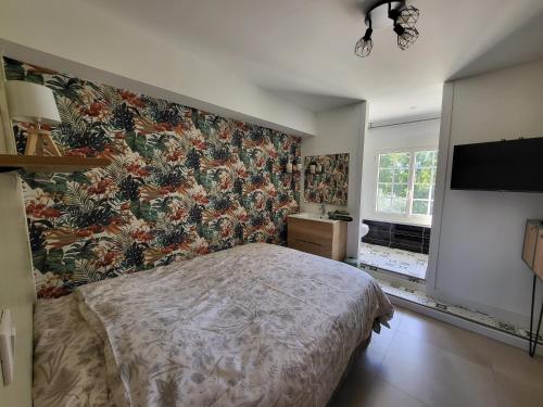 1 double bed