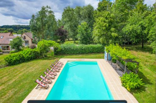 Crazy Villa Les Terres Douces 28 - Heated pool - Basket - 2h Paris - 31p