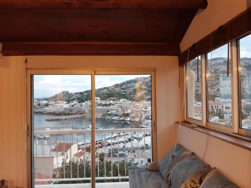 Cabanon Vue mer et calanques Les Goudes, Marseille (fotografie 10)