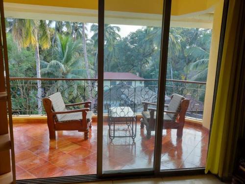 2BHK house w Private Terrace & pool ,Calangute(B7)