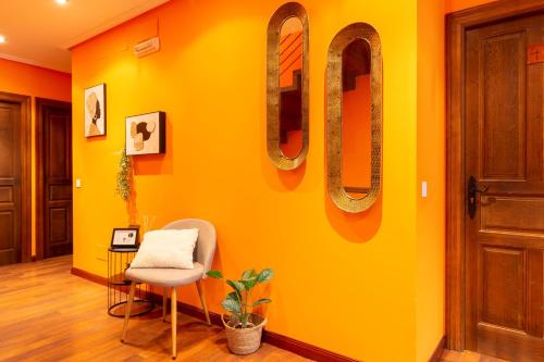 Előcsarnok, Hotel Rural Rio Viejo in Sena De Luna