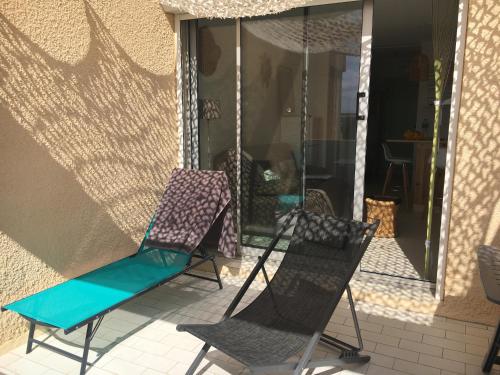 Très joli studio 4 personnes avec terrasse front de mer