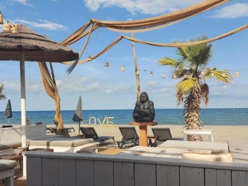 Restaurant, HAUT VILLA MESANGES EN BORD DE MER ! near Flughafen Bastia-Poretta