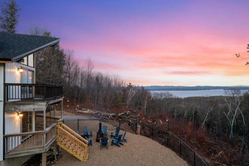 Lake Winnipesaukee & Gunstock Ski Mountain Views