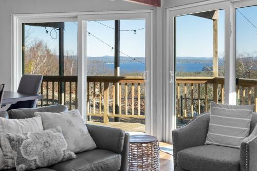 Lake Winnipesaukee & Gunstock Ski Mountain Views