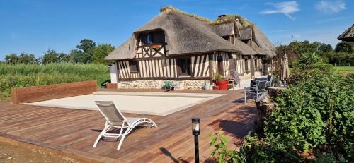 Maison Normande avec piscine à 10 min d'Honfleur