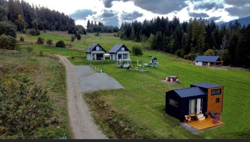 Domek w górach balia Tiny House Polana Widokówka