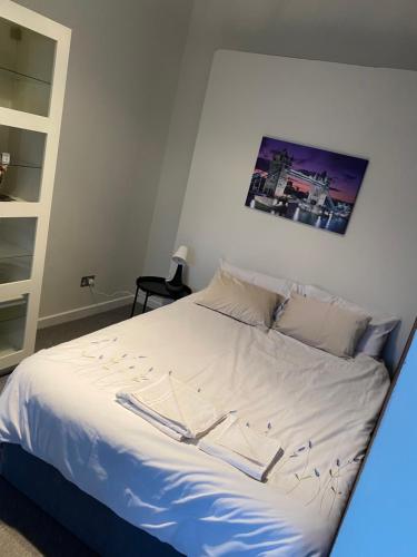 Lovely bright double room-private bathroom, Londýn