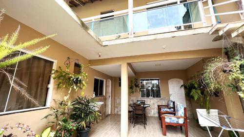 Balcony/terrace, Casa temporada familiar in Jacare