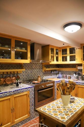 keuken, The Tower of Alebrijes in San Angel Inn near San Ángel Inn