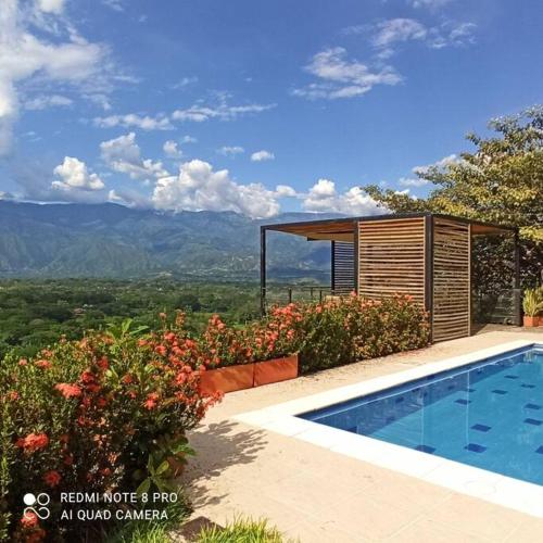 Casa de campo con piscina, en un clima ideal y un paisaje excepcional