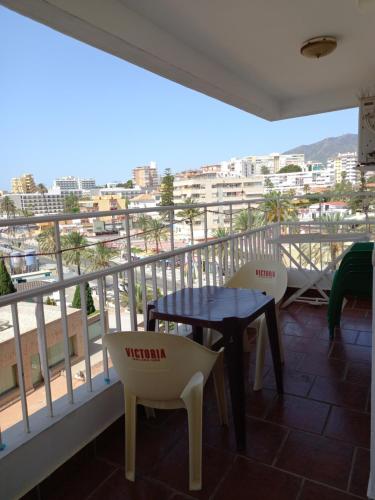 Ban công/sân hiên, Beachfront apartment DIANA 2 in Benalmadena