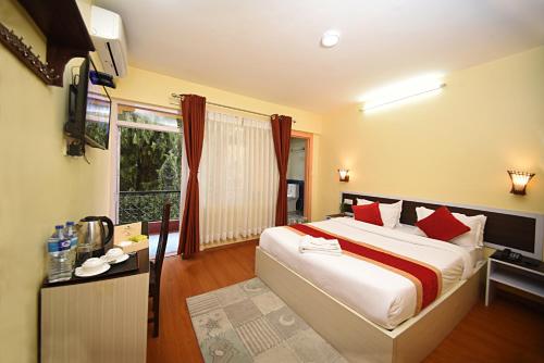 1 double bed