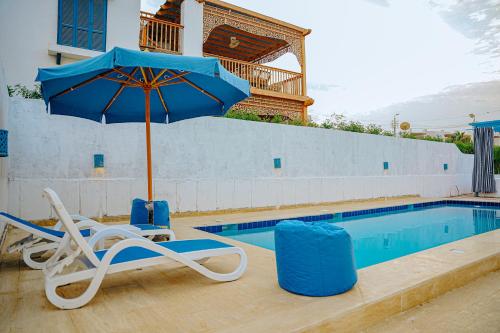 Piscina, Tunis Oasis 4 Bedrooms private villa with private pool in Faiyum
