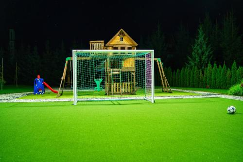 A szálláshely kívülről, Całoroczne Domki w Bieszczadach "The Willows" (Caloroczne Domki w Bieszczadach "The Willows") in Łączki