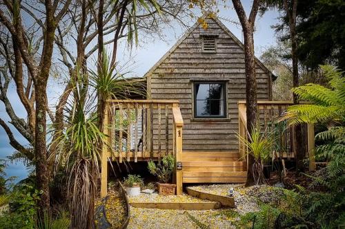 A szálláshely kívülről, Te Tiro Accommodation in Waitomo