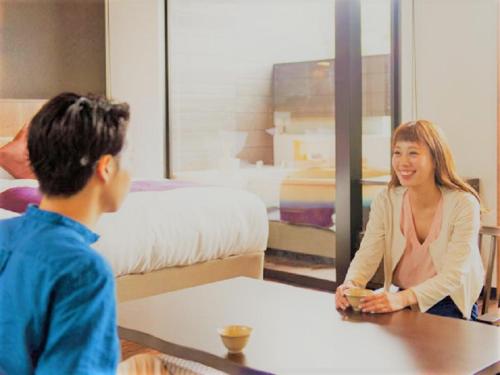 Deluxe Room with Tatami Area and Open-Air Bath - Non-Smoking