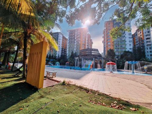 Malacca Wet Amusement Water Themepark Melaka Family Suite By YGM Guesthouse restaurant