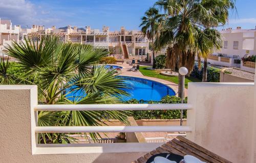 Peldbaseins, II Precioso apartamento con piscina y garaje II in Villaricos
