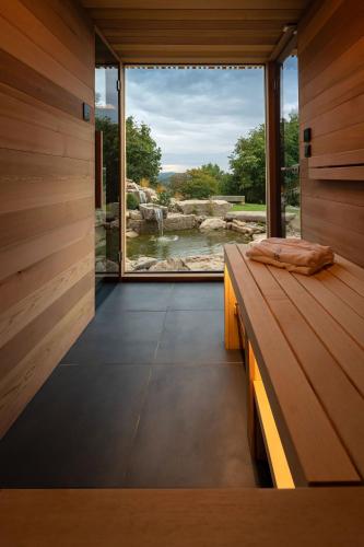 Sauna, Hortus Vita Wellness Apartments in Lipnice nad Sazavou