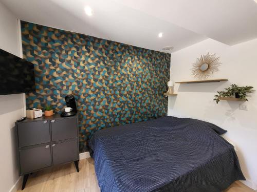 1 double bed