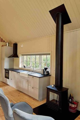 virtuve, Agundaborg Lake Cottage in Agunnaryd