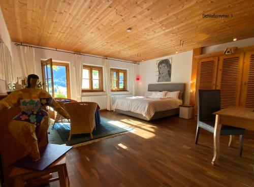 *Panorama Chalet Sonnberg* Gartensauna Balkon Dachterrasse