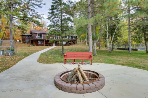 Waterfront Potato Lake Getaway with Deck!