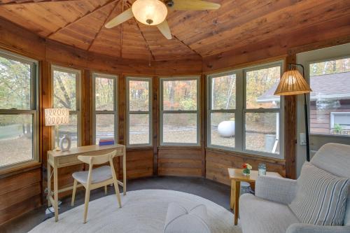 Waterfront Potato Lake Getaway with Deck!