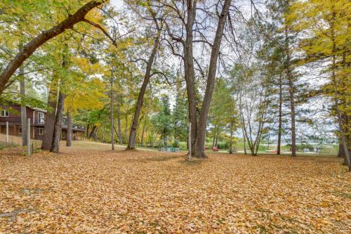 Waterfront Potato Lake Getaway with Deck!