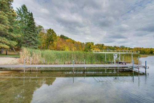 Waterfront Potato Lake Getaway with Deck!