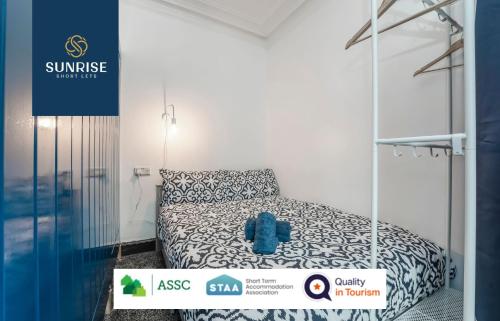LAW 5 - DIGS - INVOICE and REDUCED PRICE only via SUNRISE SHORT LETS DUNDEE, 2 rooms, 4 Double Beds, Fully Equipped, Free Parking, WiFi, 3xSmart TVs, Groups, Families, Food, Shops, Bars, Centrally Located, Short or Long Stays, Dundee (fotografie 6)