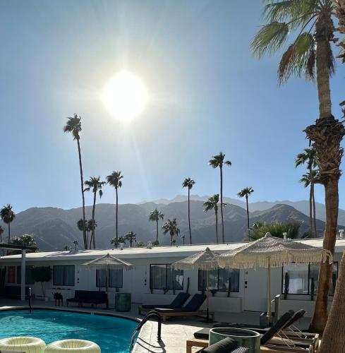 Cảnh quan, Jazz Hotel Palm Springs in Trung tâm Thành phố Palm Springs