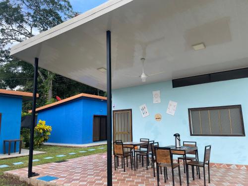 Krogs/atpūtas telpa, POSADA MIRADIA in La Garita Nueva