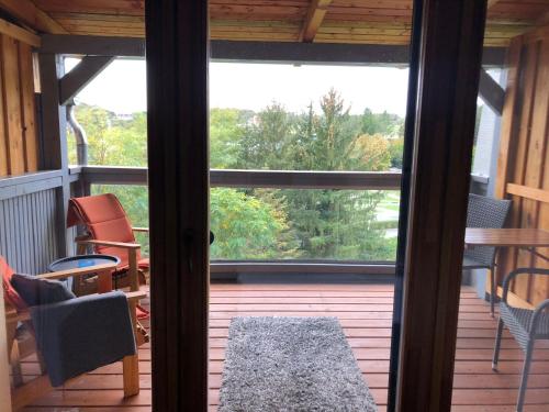 balkon/terras, Pannonia Appartements in Bad Tatzmannsdorf