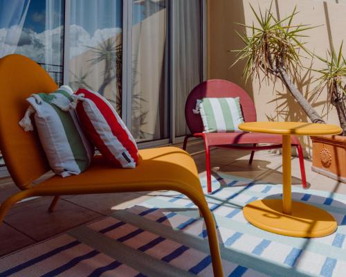 Balcony/terrace, Hotel Grimaldi by HappyCulture near Blue Beach