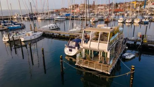 Hausboot Canoga in Laboe, Deutschland
