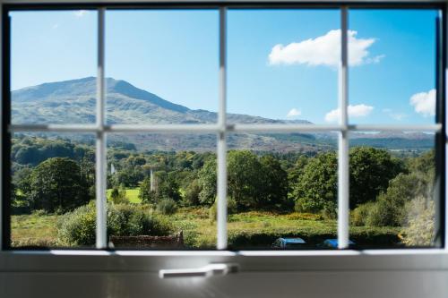 Twin room, mountain view