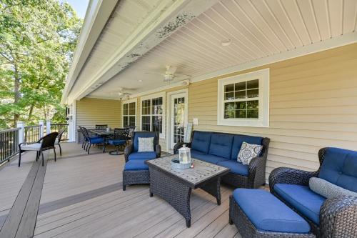. Lakefront Gilbertville Haven w/ Private Boat Dock!